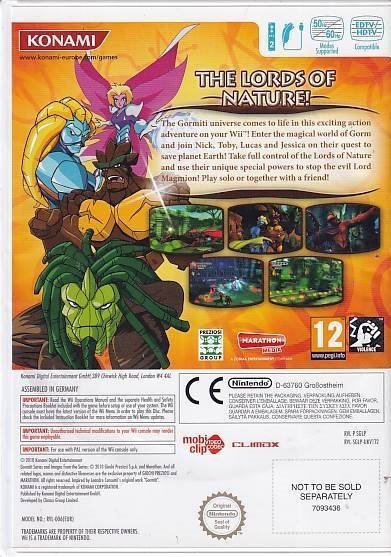 Gormiti the Lords of Nature - Nintendo Wii (B Grade) (Genbrug)